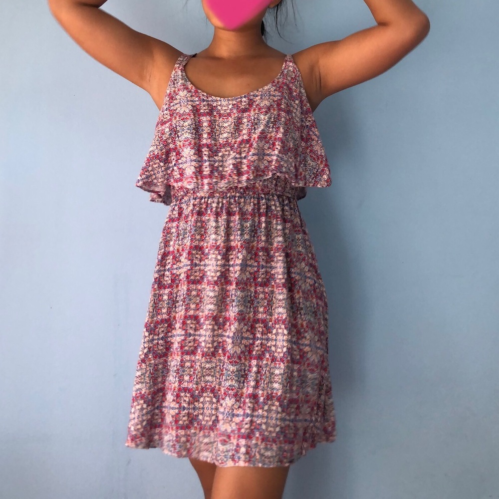 patterned sundress